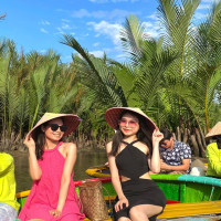 Rưng Dua Bay Mau Cam Thanh Hoi An