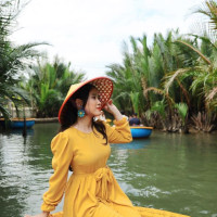 Rưng Dua Bay Mau Cam Thanh Hoi An